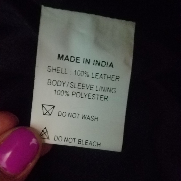 leather jacket - Picture 9 of 9